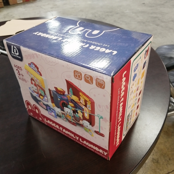 Large family laundry Kids Toddlers Pretend Play Toy, 57 Pcs Role-play Playsets - Picture 8 of 8